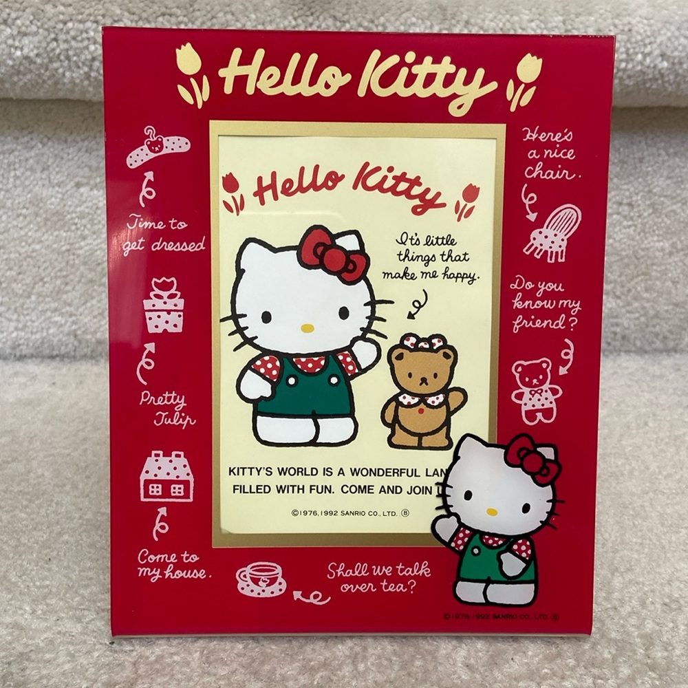 hello kitty acrylic picture frame